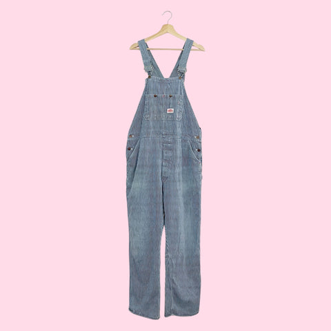 ROUNDHOUSE HICKORY STRIPE OVERALLS (42)