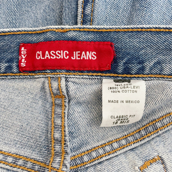 LEVI'S CLASSIC FIT DENIM SHORTS (18)