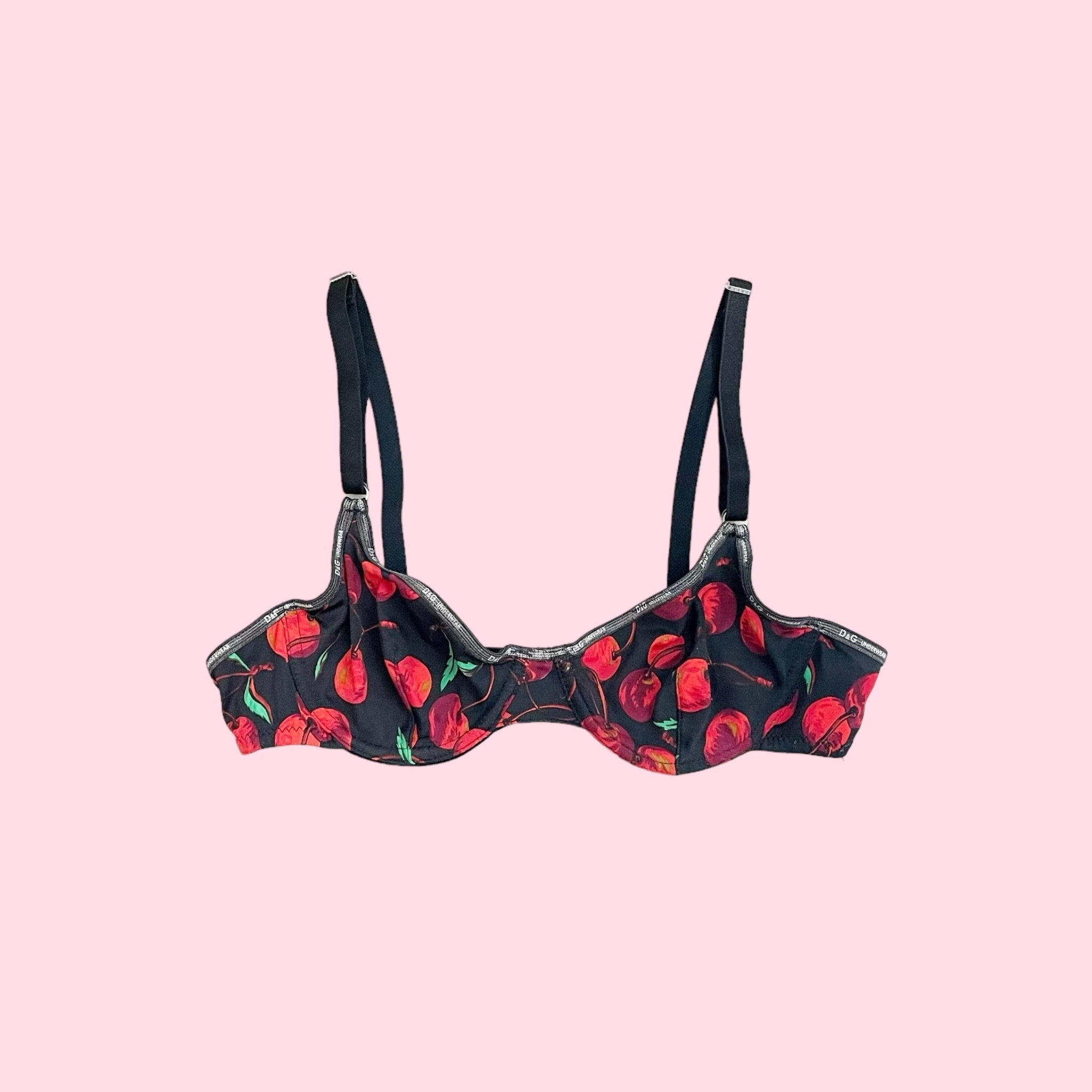 D&G CHERRY PRINT BRA (32A)