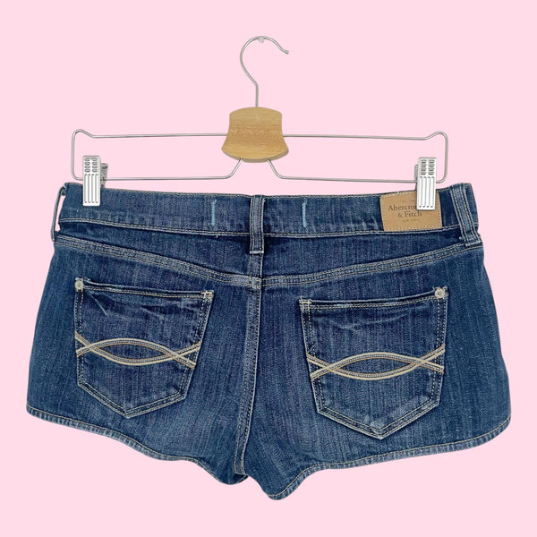 ABERCROMBIE LOW RISE MICRO MINI SHORTS (4)