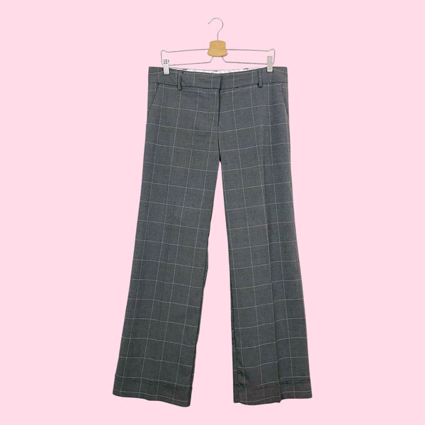 GRAY + PINK PLAID OFFICE SIREN PANTS (11)