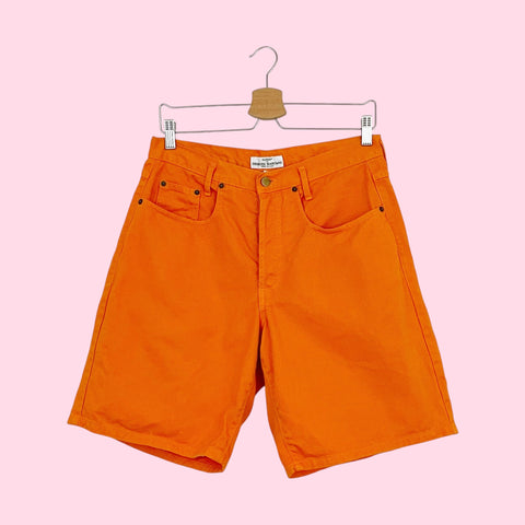 GUESS JEANS ORANGE JORTS (30)