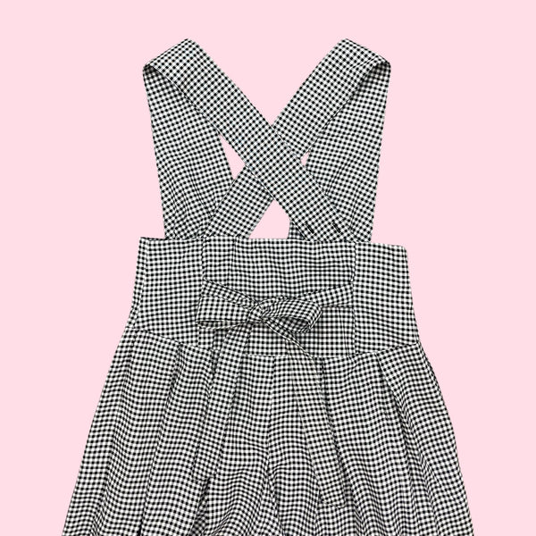 VANESSA MOONEY GINGHAM VENUS ROMPER (L)