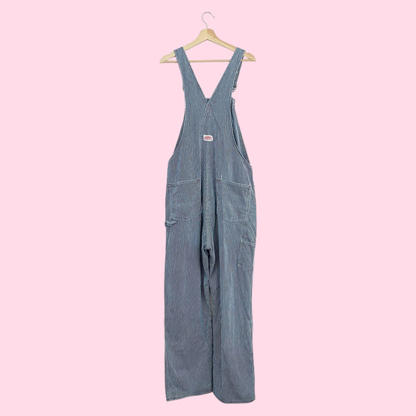 ROUNDHOUSE HICKORY STRIPE OVERALLS (42)