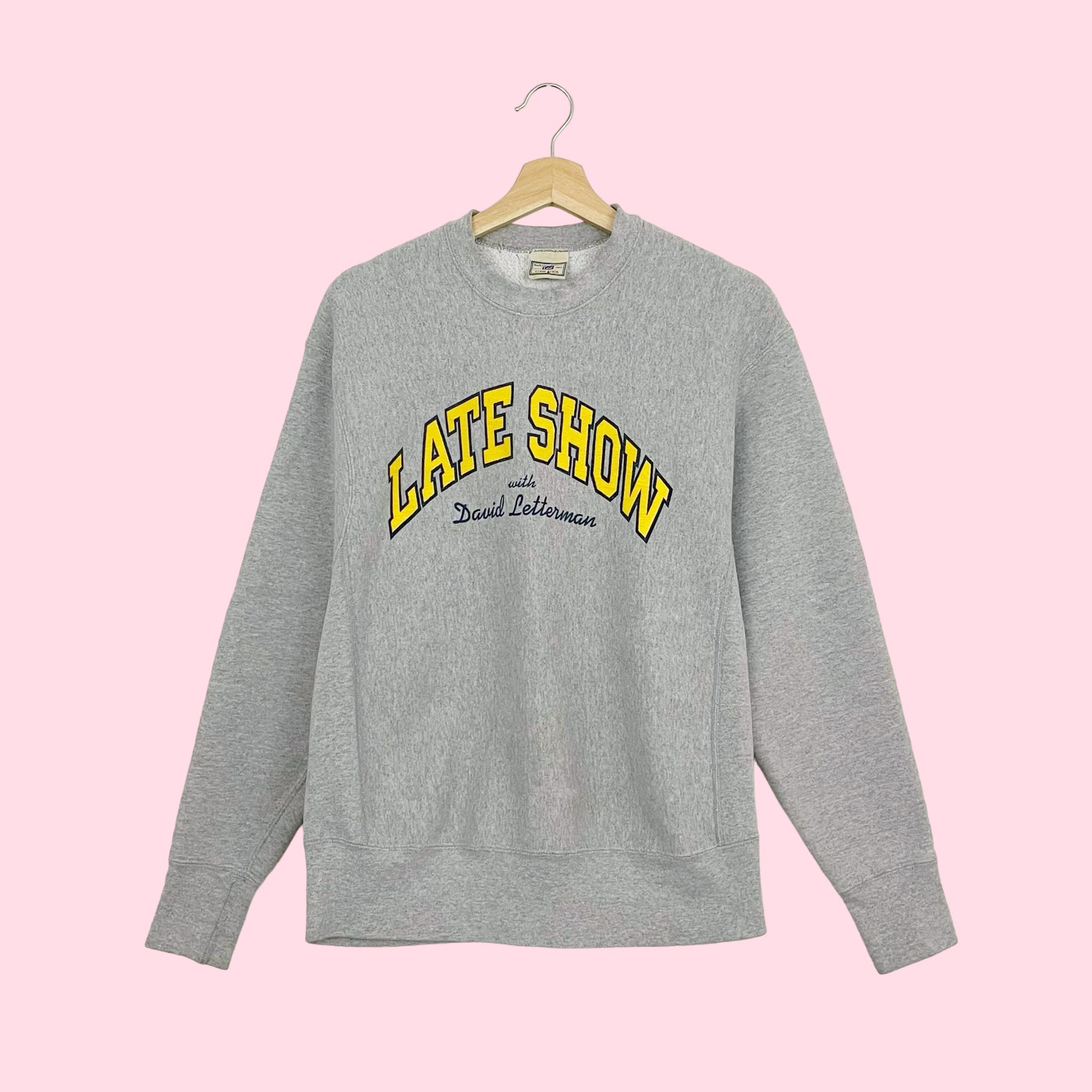 LATE SHOW W/ DAVID LETTERMAN SWEATSHIRT (M)