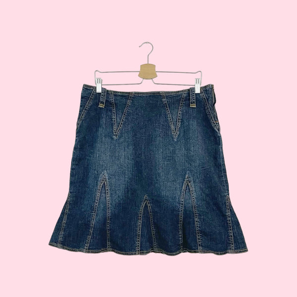 DENIM PANELED MIDI SKIRT (12)