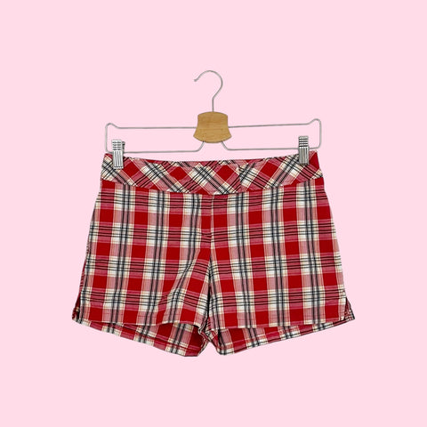 RED PLAID SHORTS (5)