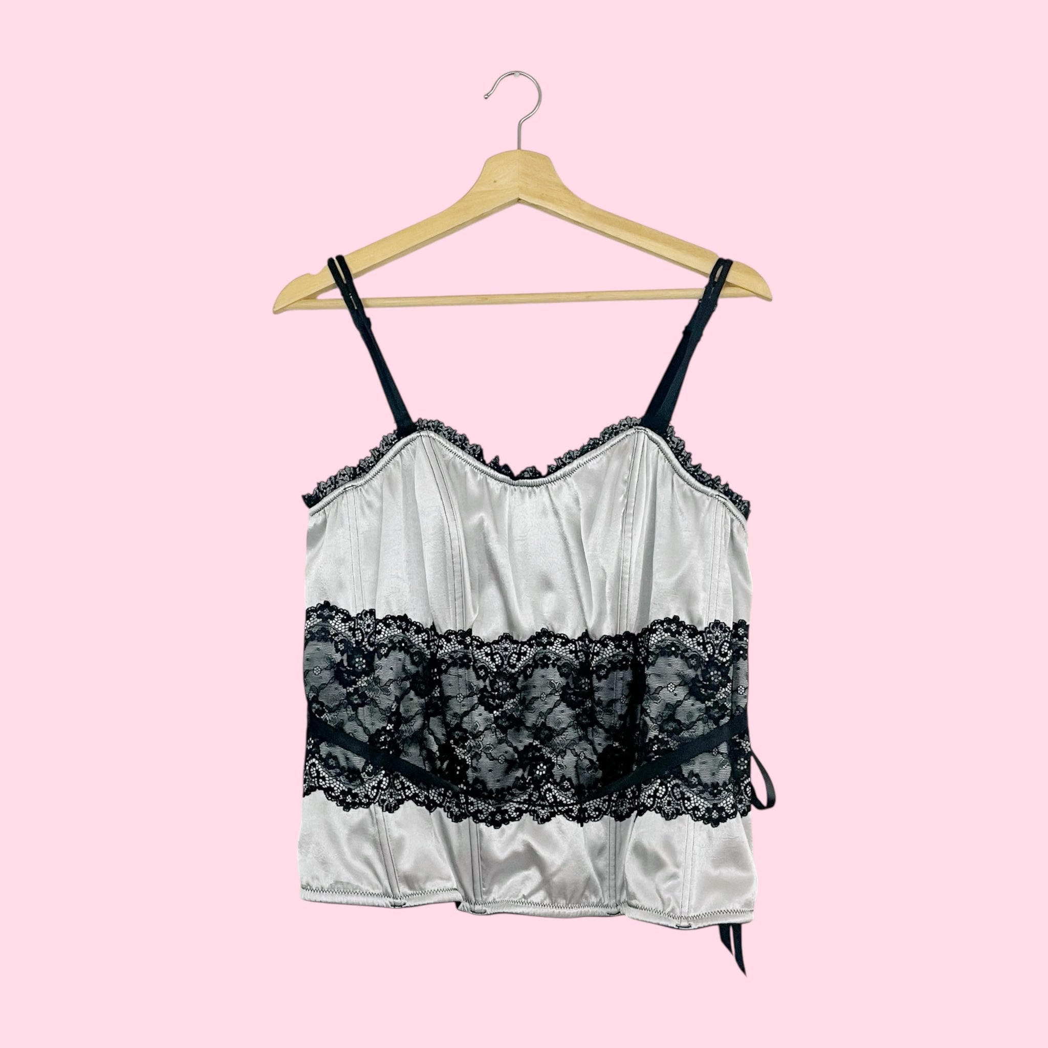 SILVER + BLACK CORSET (22/24)