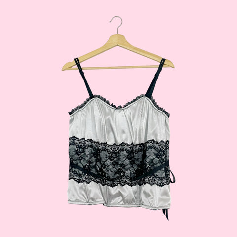 SILVER + BLACK CORSET (22/24)