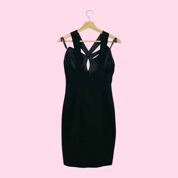 90S NICOLE MILLER INDECENT PROPOSAL CUT OUT DRESS (4/6)