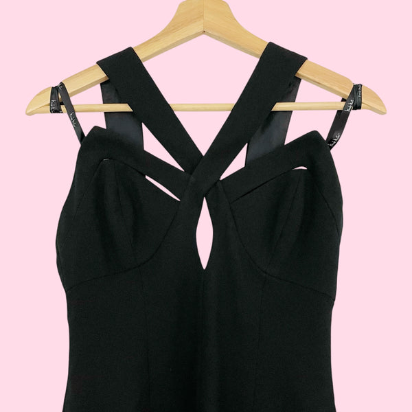 90S NICOLE MILLER INDECENT PROPOSAL CUT OUT DRESS (4/6)