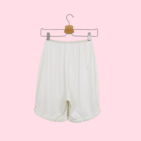 VANITY FAIR WHITE BLOOMERS (S)