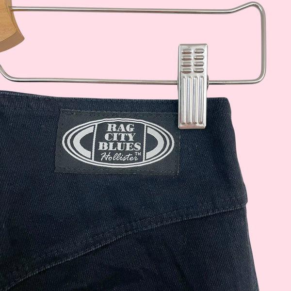 RAG CITY BLUES ZIP AROUND JEANS (1/2)