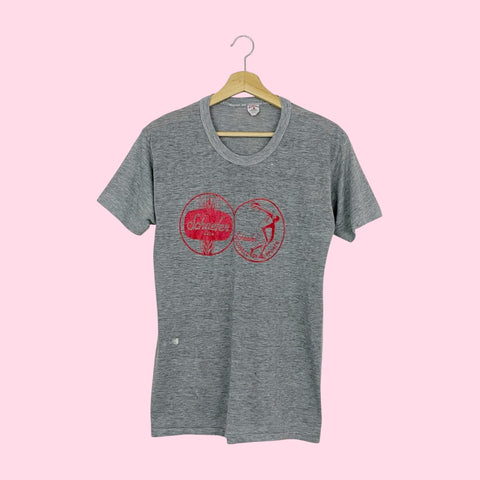 80S SCHAEFER BEER T-SHIRT (M)
