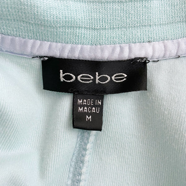 BEBE VELOUR TRACK JACKET (M)