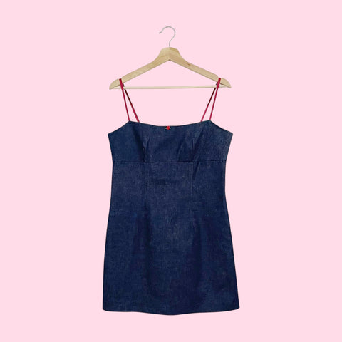ISABELLA VRANA RUBY DENIM DRESS (L)