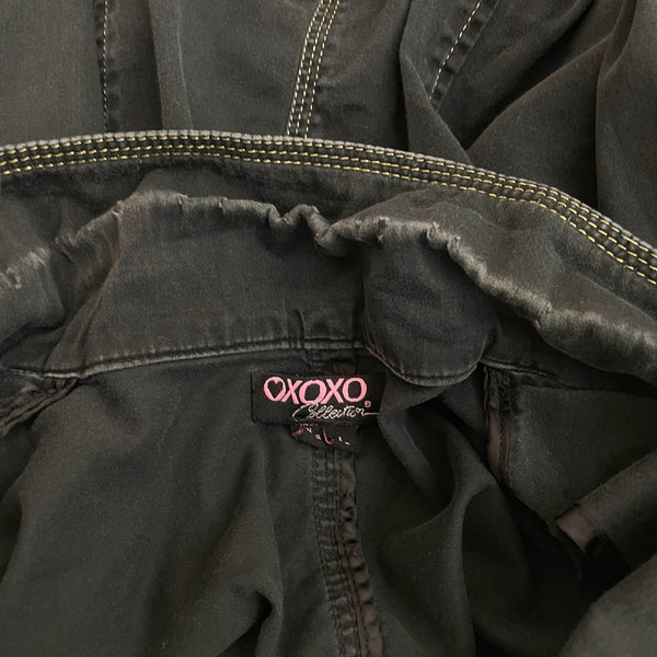 Y2K XOXO Button Up Jacket (L)