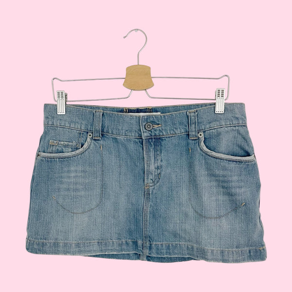 Y2K Denim Mini Skirt (9)