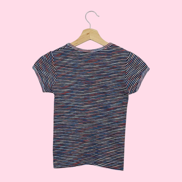 70s SPACE DYE KNIT TOP (S)