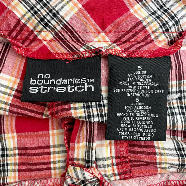 RED PLAID SHORTS (5)