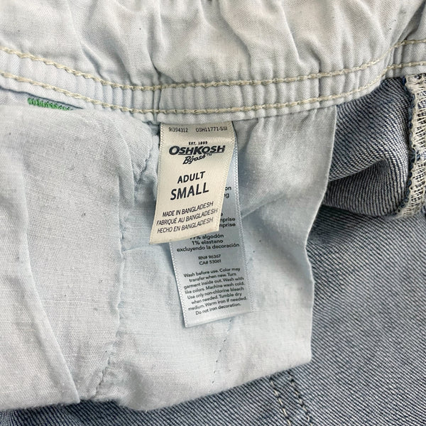 OSHKOSH DENIM OVERALLS (S/M)