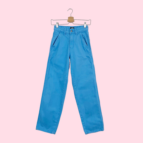 DICKIES CANVAS CARPENTER PANTS - BLUE (0)