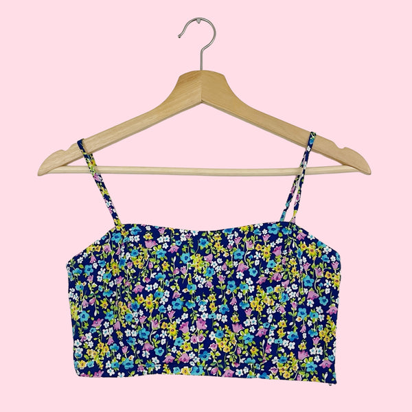 FLORAL CROP TOP (S)