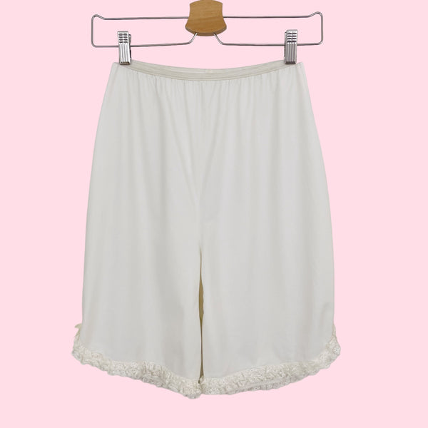 VANITY FAIR WHITE BLOOMERS (S)