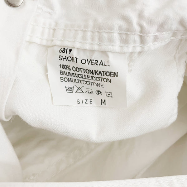 VINTAGE LEE WHITE OVERALLS (S/M)