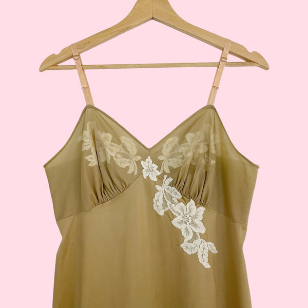 50S VANITY FAIR SLIP DRESS (M)