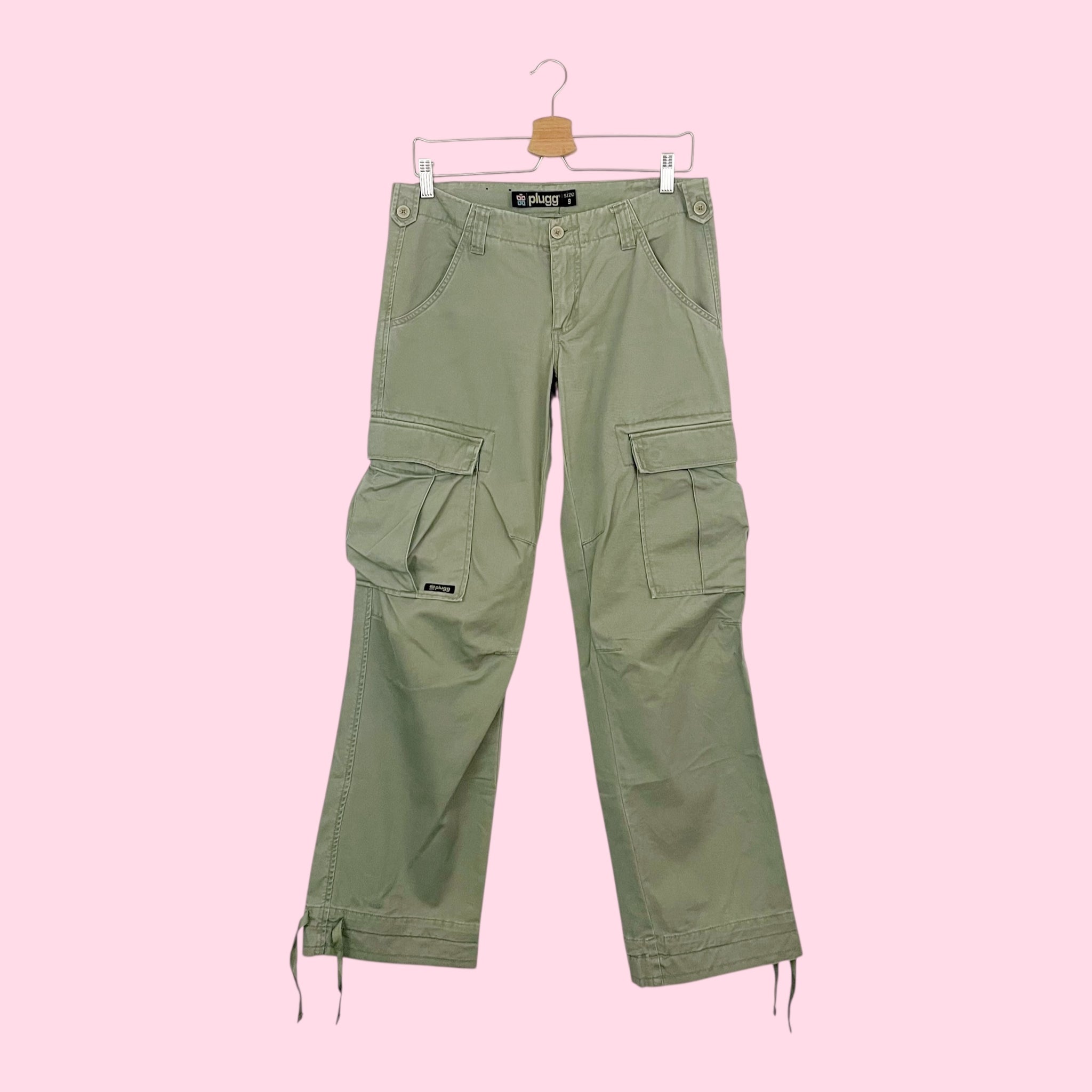 PLUGG GREEN CARGO PANTS (9)