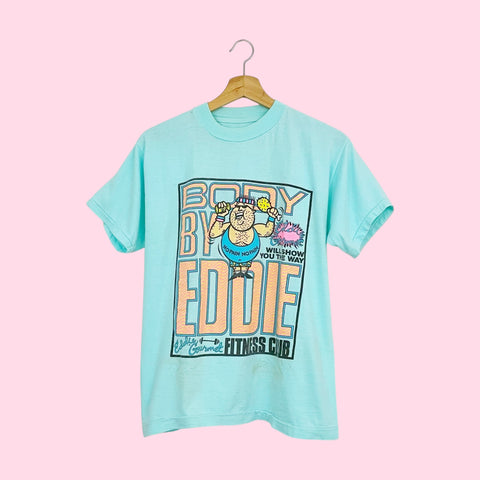 BODY BY EDDIE FITNESS CLUB T-SHIRT (S/M)