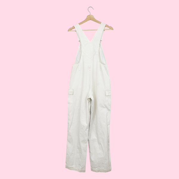 AIRBRUSH BABY GIRL OVERALLS (S)