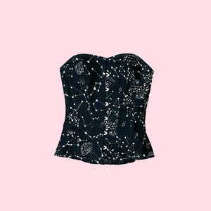 ASTRONOMY BLACK OVERBUST CORSET (4)