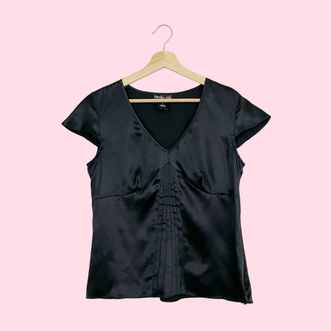 BLACK SILK BLOUSE (8)