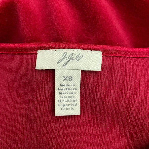 Red Velvet Cardigan (S)