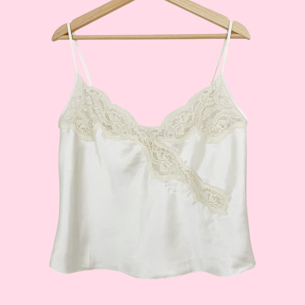 VICTORIA'S SECRET GOLD LABEL SLIP TANK (M)