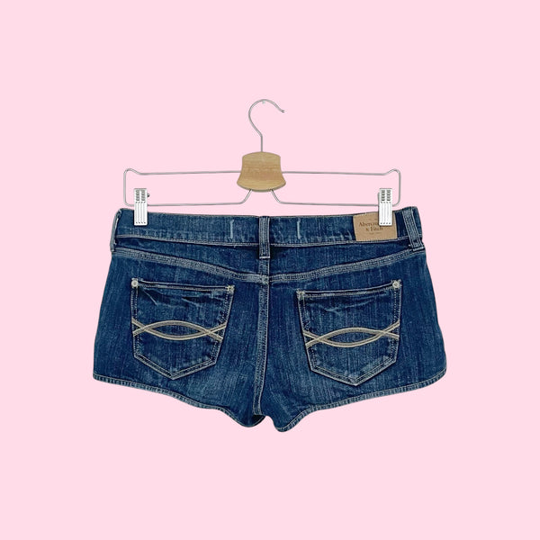 ABERCROMBIE LOW RISE MICRO MINI SHORTS (4)