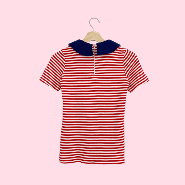 60S MISS HOLLY STRIPED TEE (S)