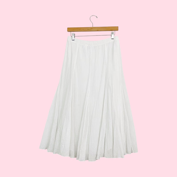 White Cotton Maxi Skirt (12)