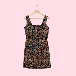 DRAGON PRINT MINI DRESS (6)