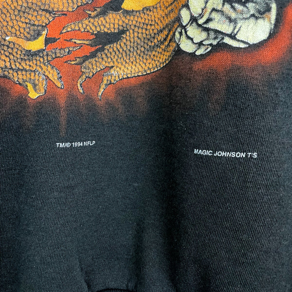 90s Magic Johnson T's Cleveland Browns Sweatshirt (L)
