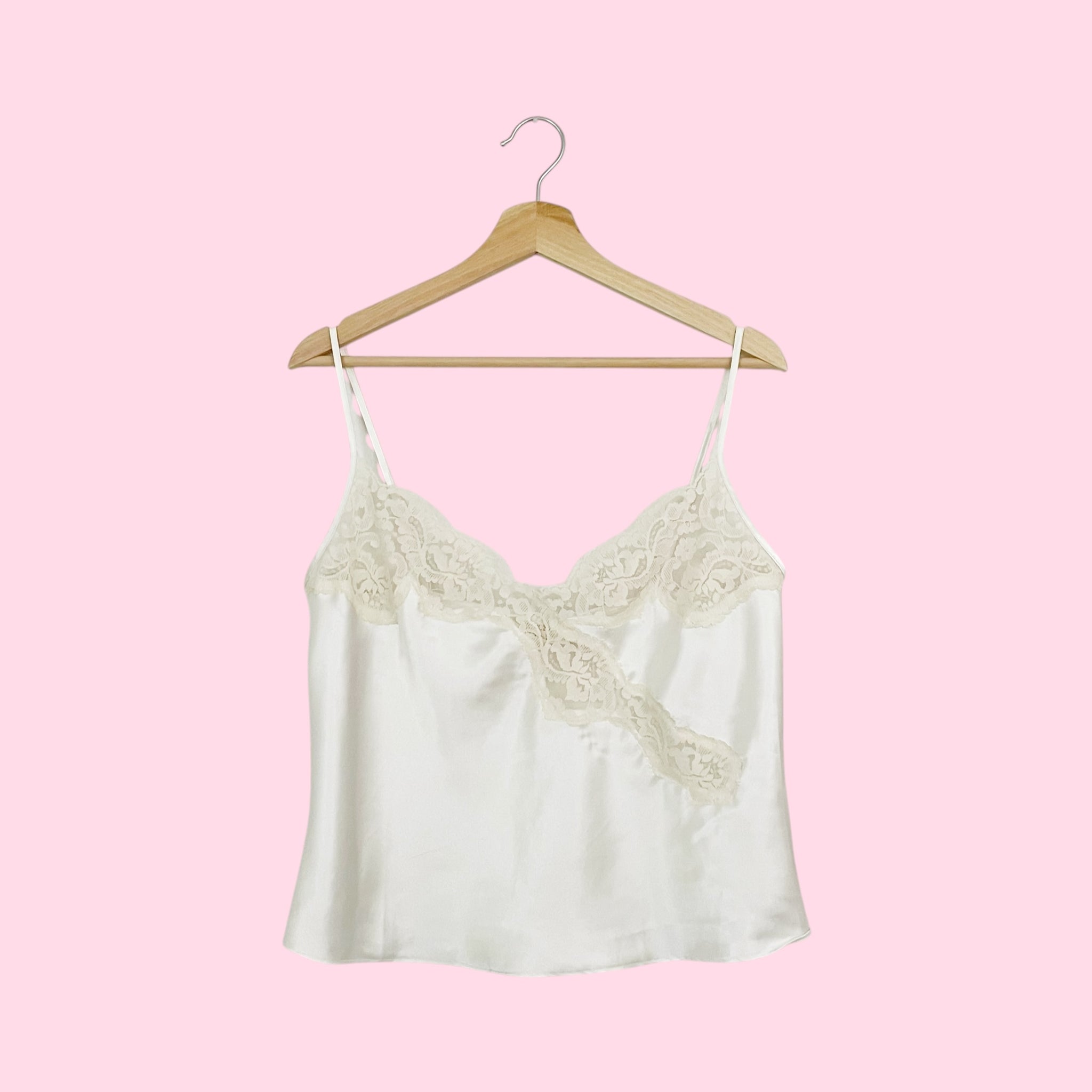 VICTORIA'S SECRET GOLD LABEL SLIP TANK (M)