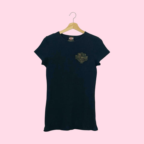 HARLEY DAVIDSON STUDDED T-SHIRT (L/XL)