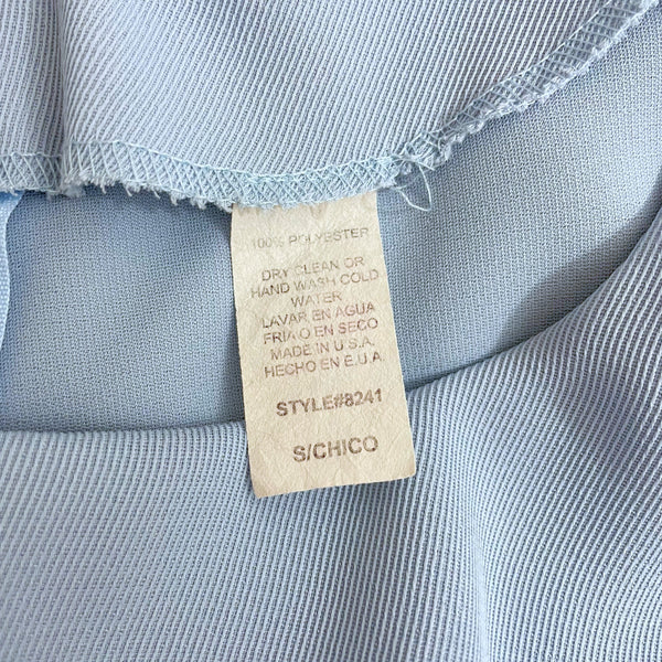 LIGHT BLUE MINI DRESS (S)