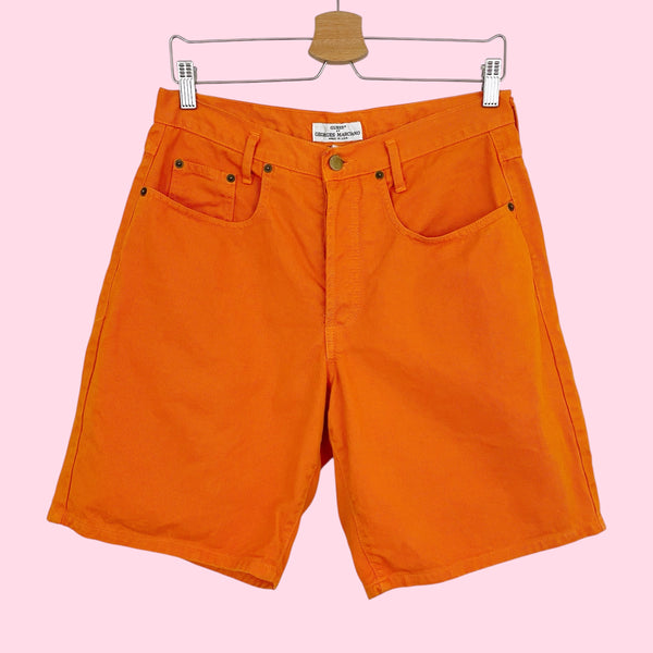 GUESS JEANS ORANGE JORTS (30)