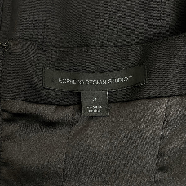 BLACK LACE TRIM CORSET TOP (2)