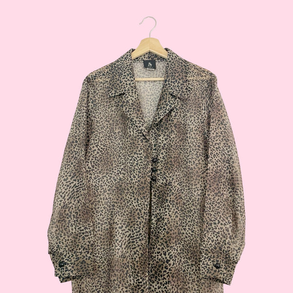 90s Cheetah Print Sheer Jacket (16)