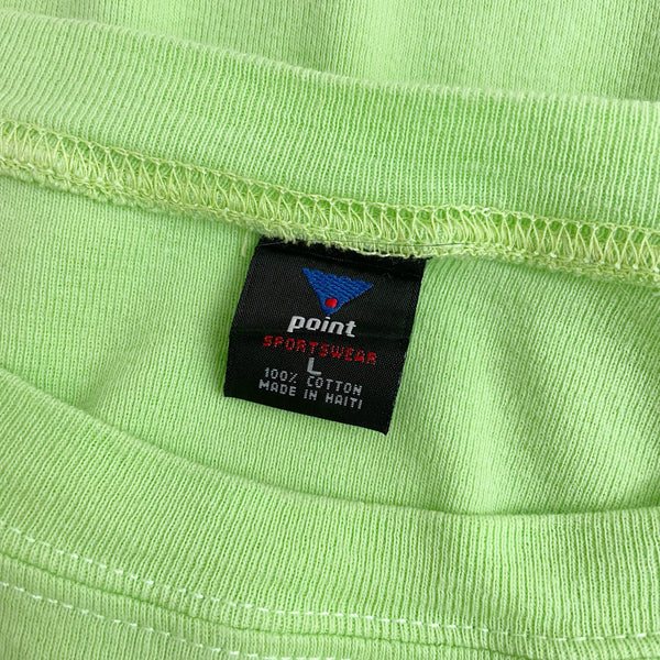 LIME LOVE GRAPHIC PUFF SLEEVE TEE (L)