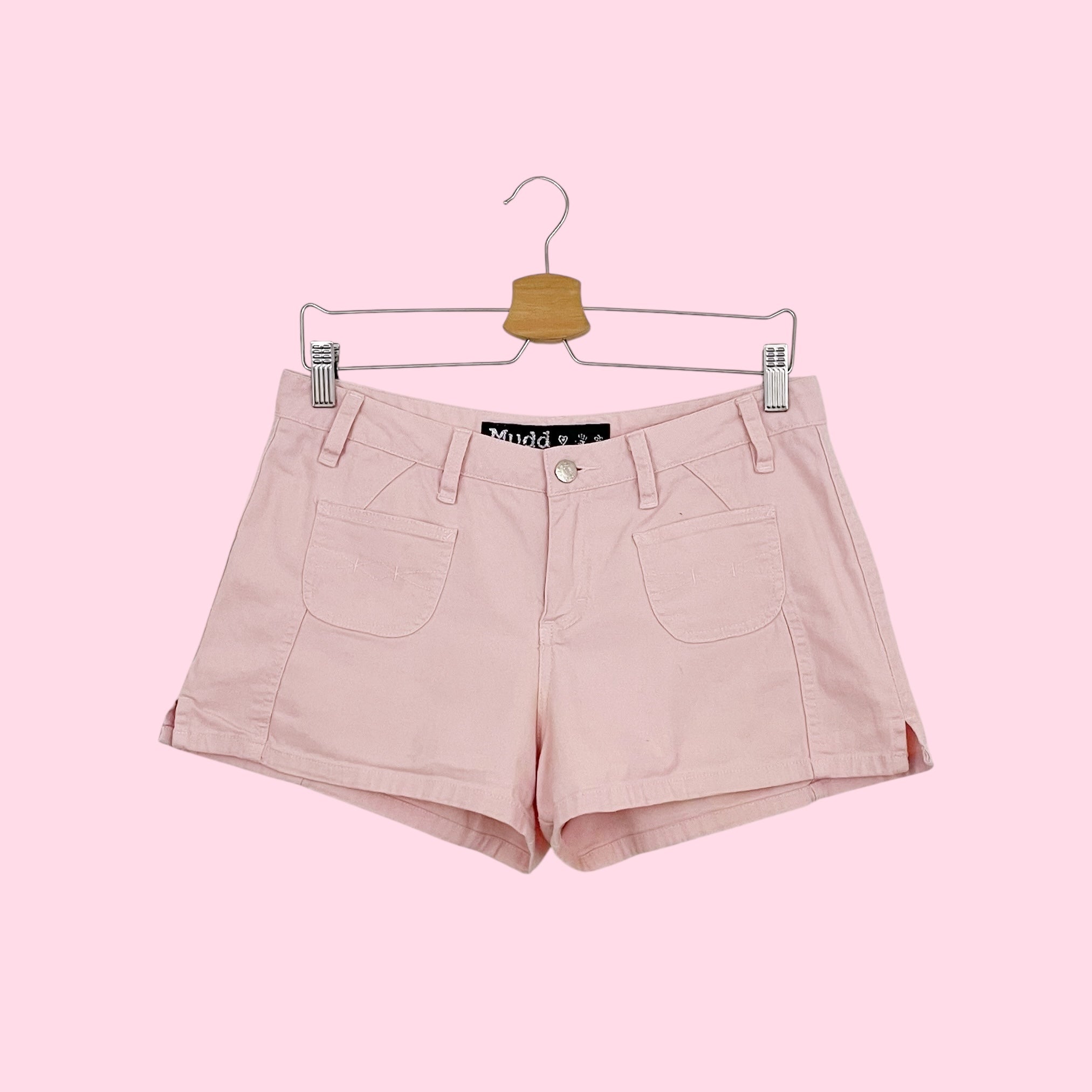 MUDD LIGHT PINK SHORTS (9)